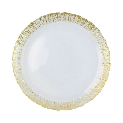 Rufolo Glass Round Platter