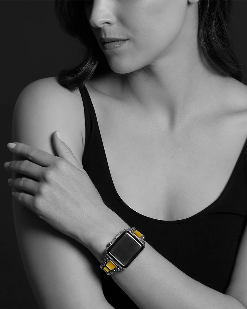 Smart Caviar Stainless Steel 18K Gold Apple™ Watch Bracelet