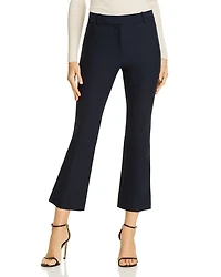 Cropped High Waist Flared Pants