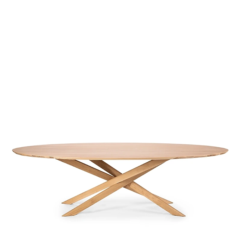 Ethnicraft Mikado Oval Dining Table