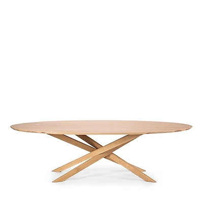 Ethnicraft Mikado Oval Dining Table