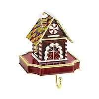 Olivia Riegel Gingerbread House Pewter Stocking Holder