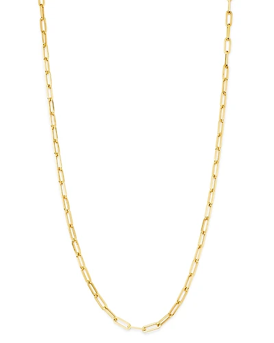 Bloomingdale's Fine Collection Paper Clip Link Chain Necklace