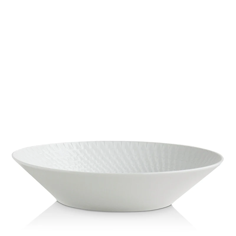 Bernardaud Twist White Collection Vegetable Dish