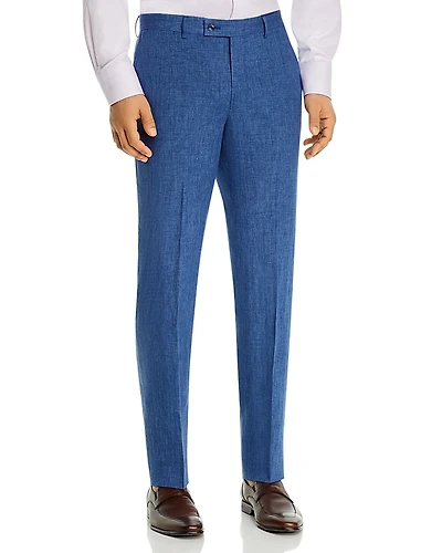 Robert Graham Delave Linen Slim Fit Suit Pants