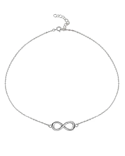 Aqua Infinity Ankle Bracelet - Exclusive