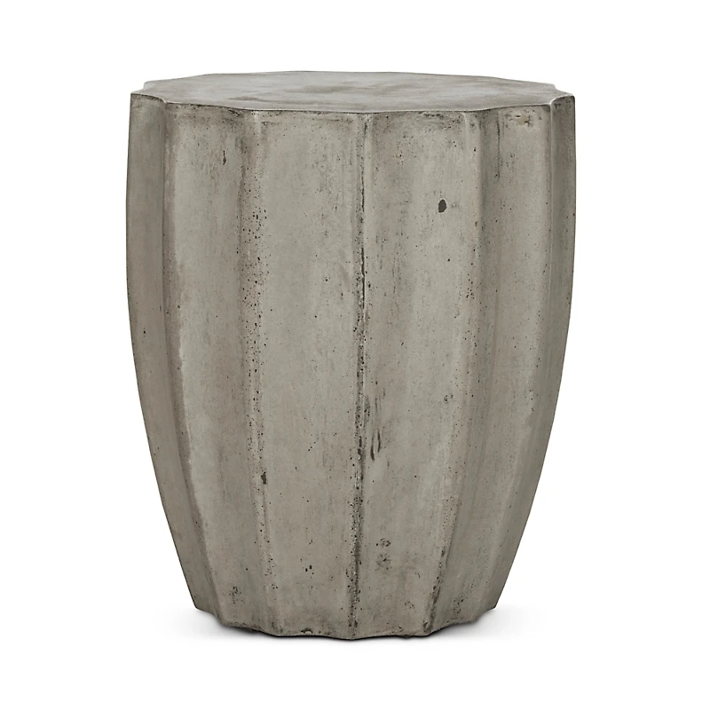 Safavieh Jaslyn Indoor/Outdoor Modern Concrete Round Accent Table