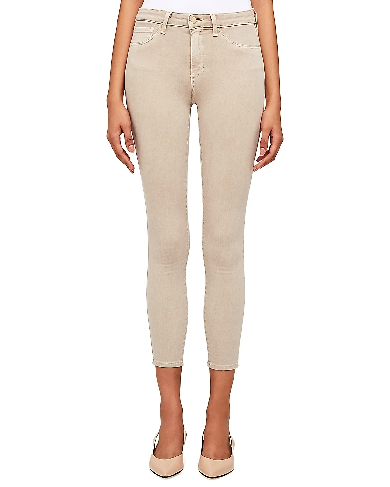 L'Agence Margot Cropped Jeans