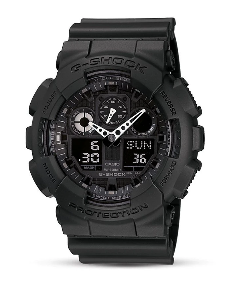 G Shock Oversized Analog/Digital Combo Watch, 55 x 51 mm