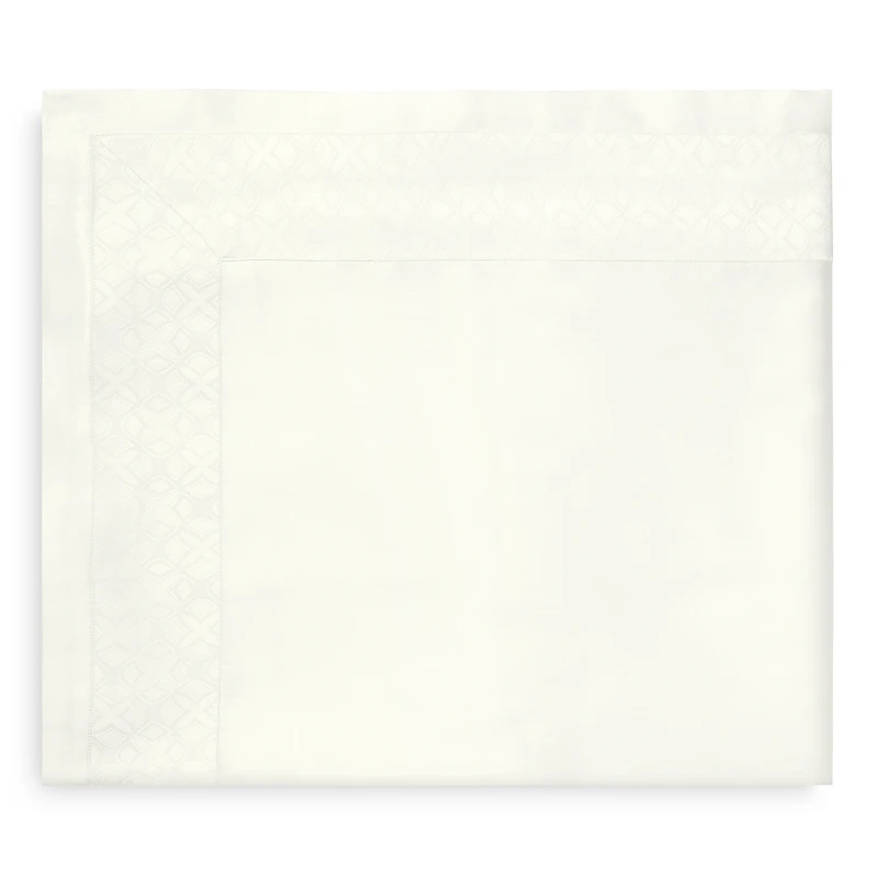 Sferra Giza 45 Quatrefoil Flat Sheet, King