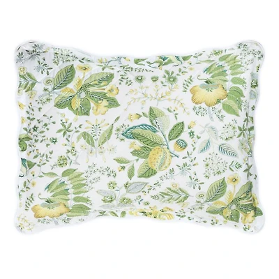 Pomegranate Quilted King Sham