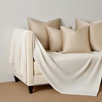 Lux Herringbone Coverlet, King