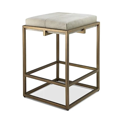 Jamie Young Shelby Hide Counter Stool