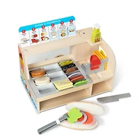 Slice & Stack Sandwich Counter Play Set - Ages 3-6