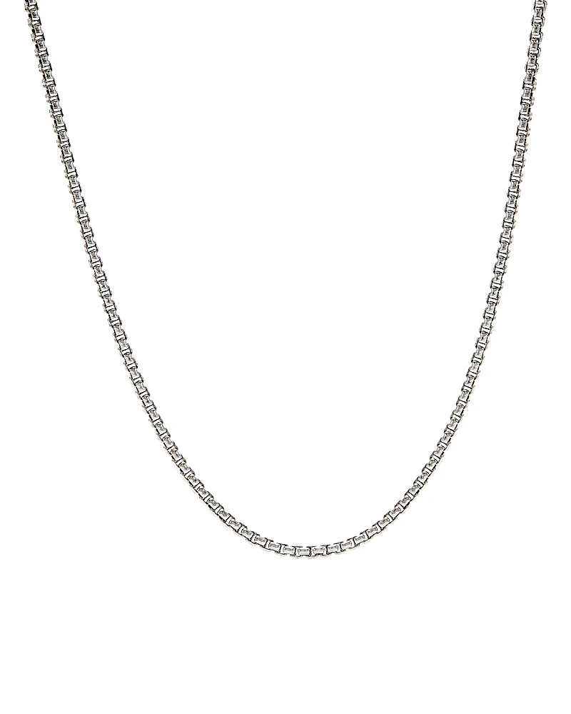 David Yurman Box Chain Necklace 1.7mm