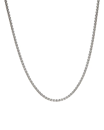 David Yurman Box Chain Necklace 1.7mm