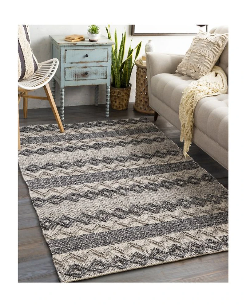 Farmhouse Neutrals FLS-2302 Area Rug, 2' x 3'