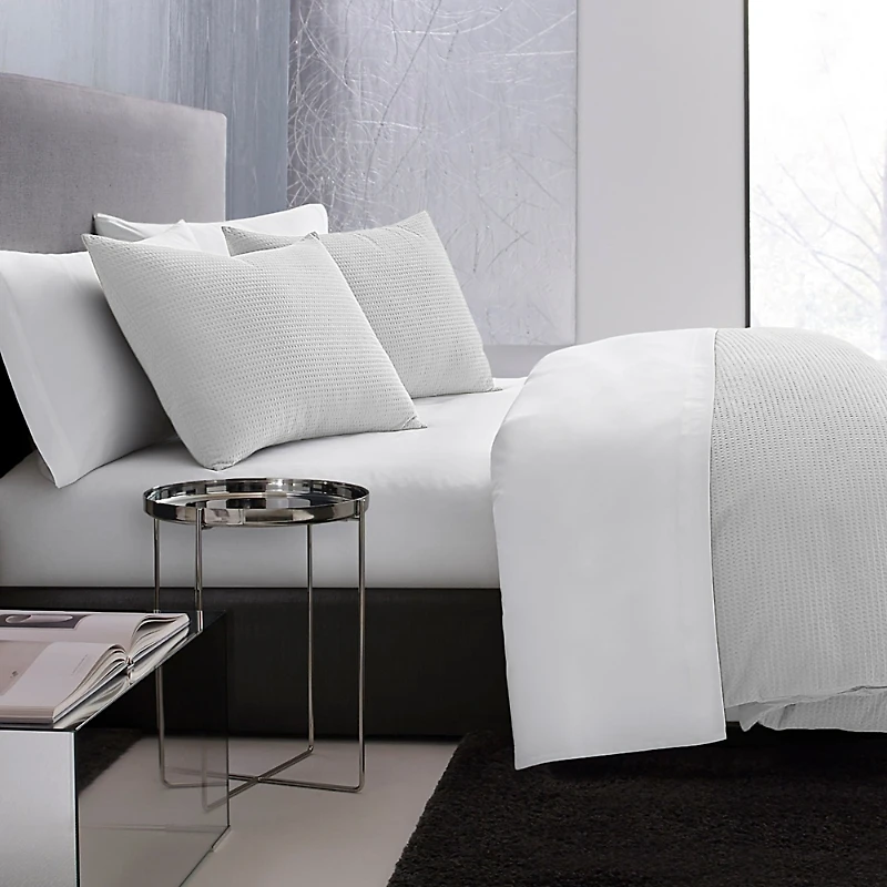 Vera Wang Waffle Pique Comforter Set, King