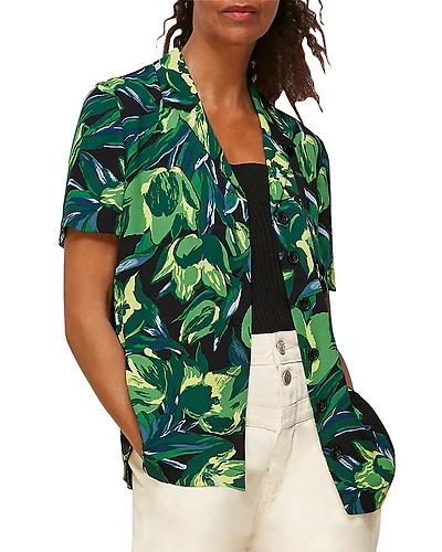 Whistles Tulip Print Shirt