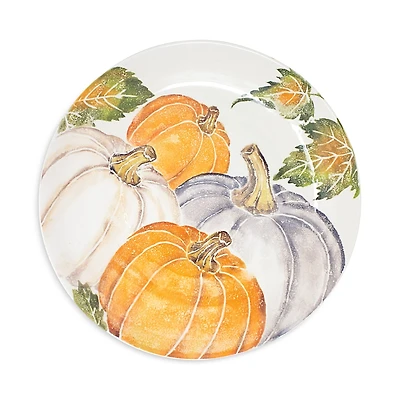 Vietri Pumpkins Large Serving Bowl with Assorted Pumpkins