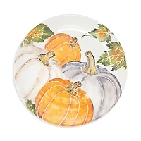 Vietri Pumpkins Large Serving Bowl with Assorted Pumpkins