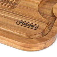 Acacia Board and 3 Pc. Carving Set