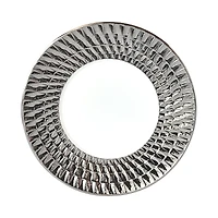 Bernardaud Twist Platinum Bread & Butter Plate - Exclusive