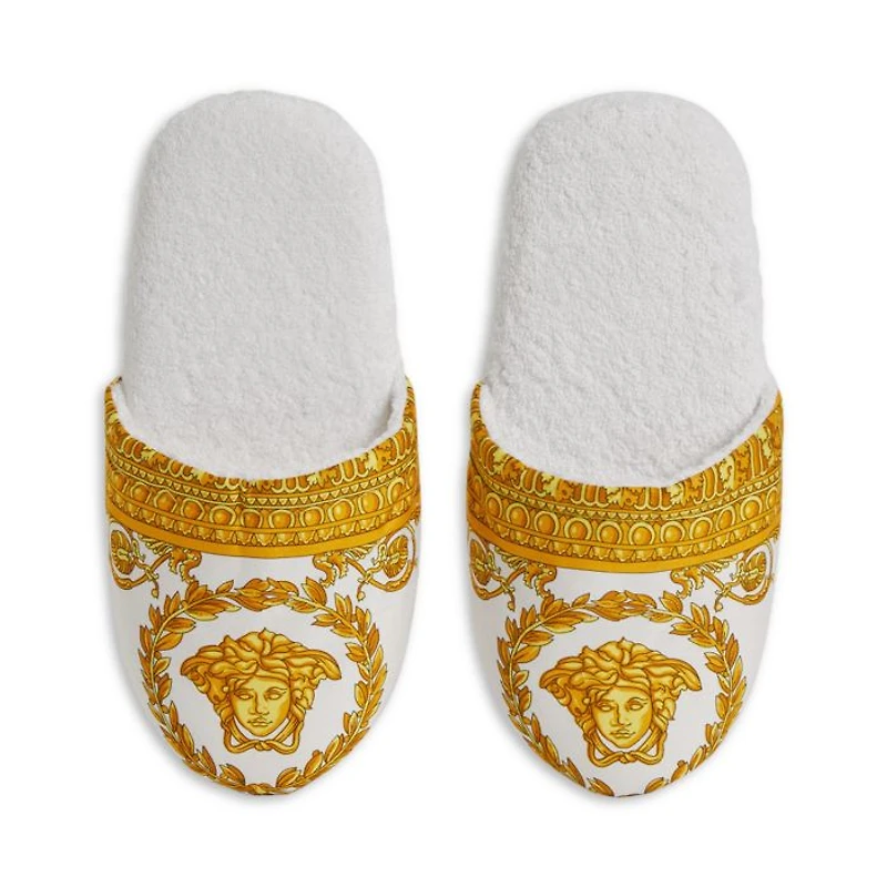 I Heart Baroque Bath Slippers