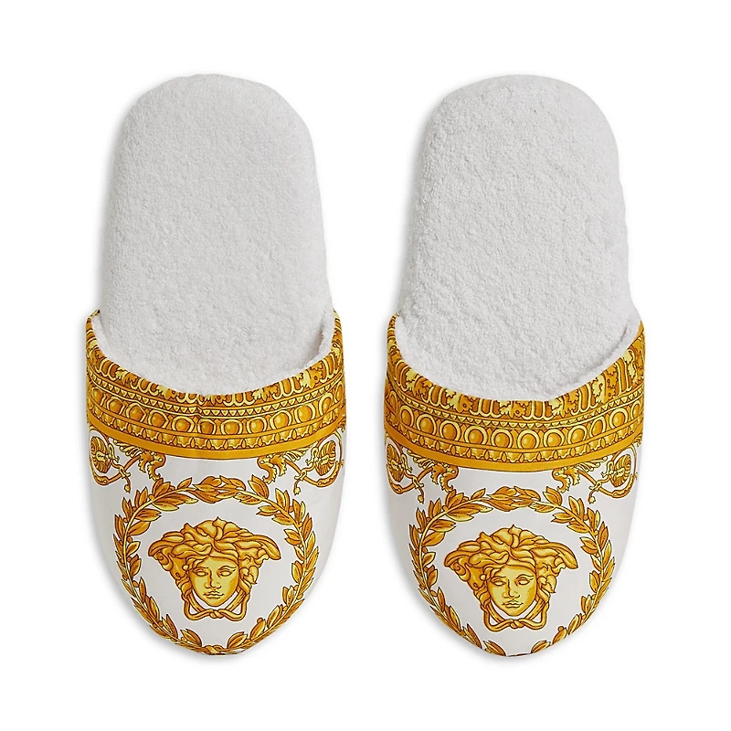 Versace I Heart Baroque Bath Slippers