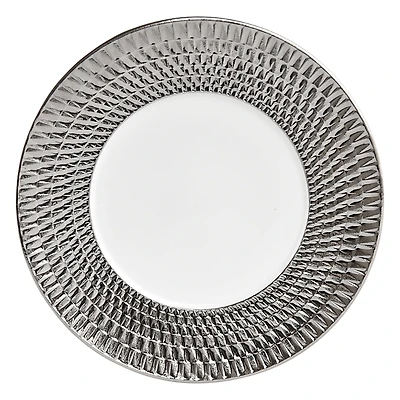 Bernardaud Twist Platinum Salad Plate - Exclusive
