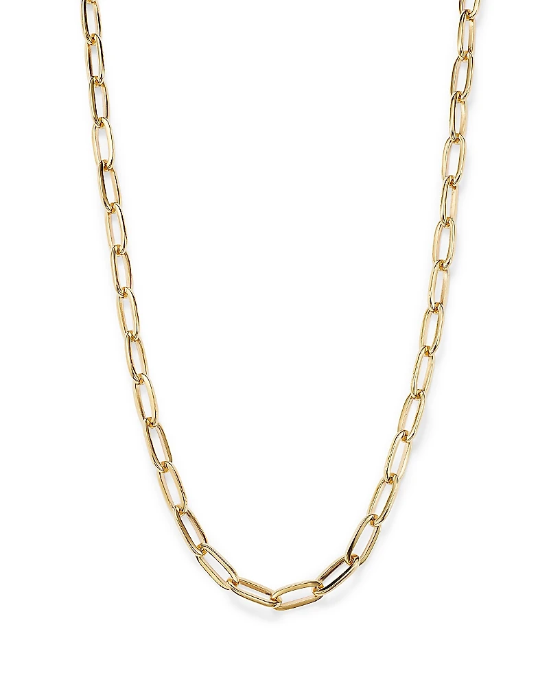 Alberto Amati 14K Yellow Gold Oval Link Chain Necklace, 18 - Exclusive