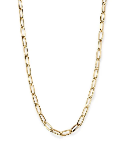 Alberto Amati 14K Yellow Gold Oval Link Chain Necklace, 18 - Exclusive