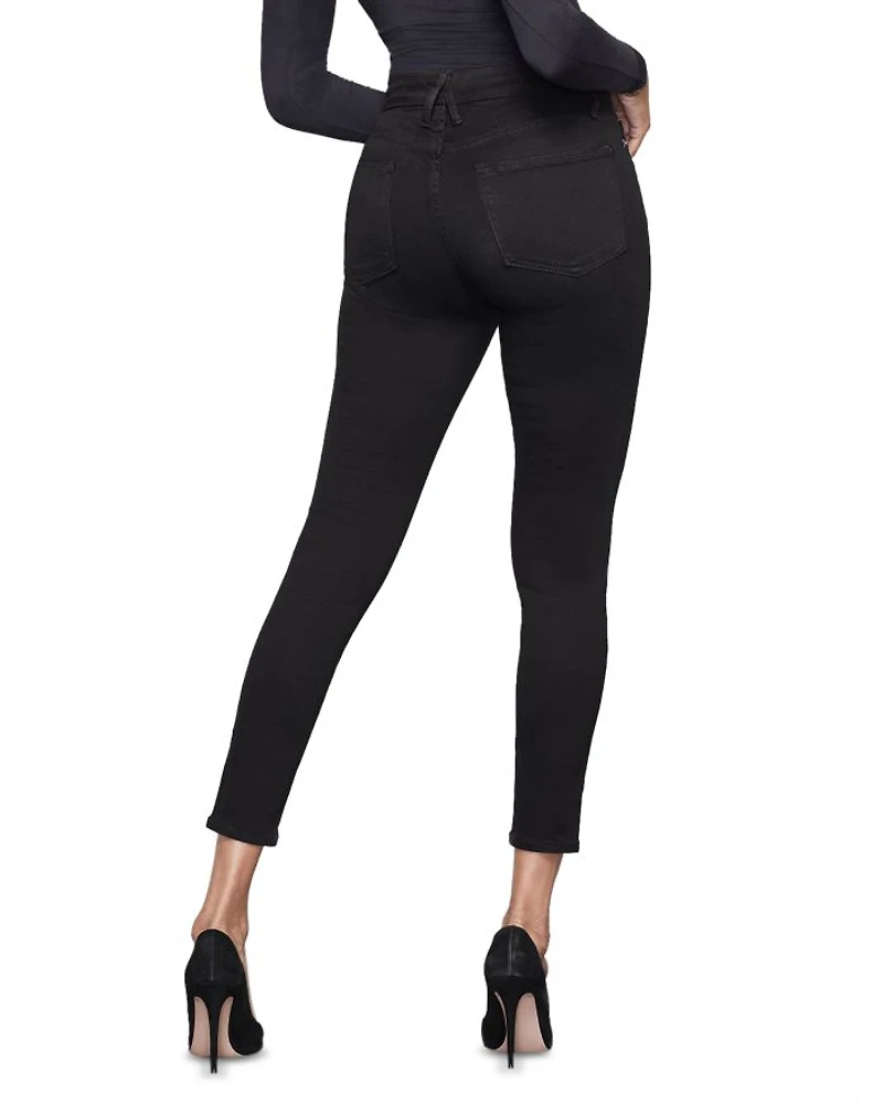 Good Legs Crop Jeans Black001