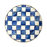 MacKenzie-Childs Royal Check Dinner Plate