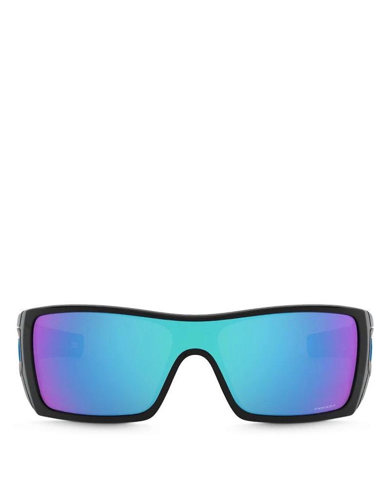 Batwolf Rectangular Sunglasses, 58mm