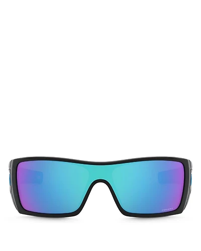 Batwolf Rectangular Sunglasses, 58mm