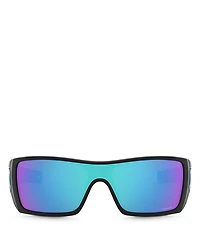 Batwolf Rectangular Sunglasses, 58mm