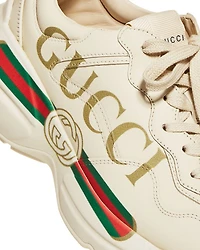 Women's Rhyton Leather Sneakers
