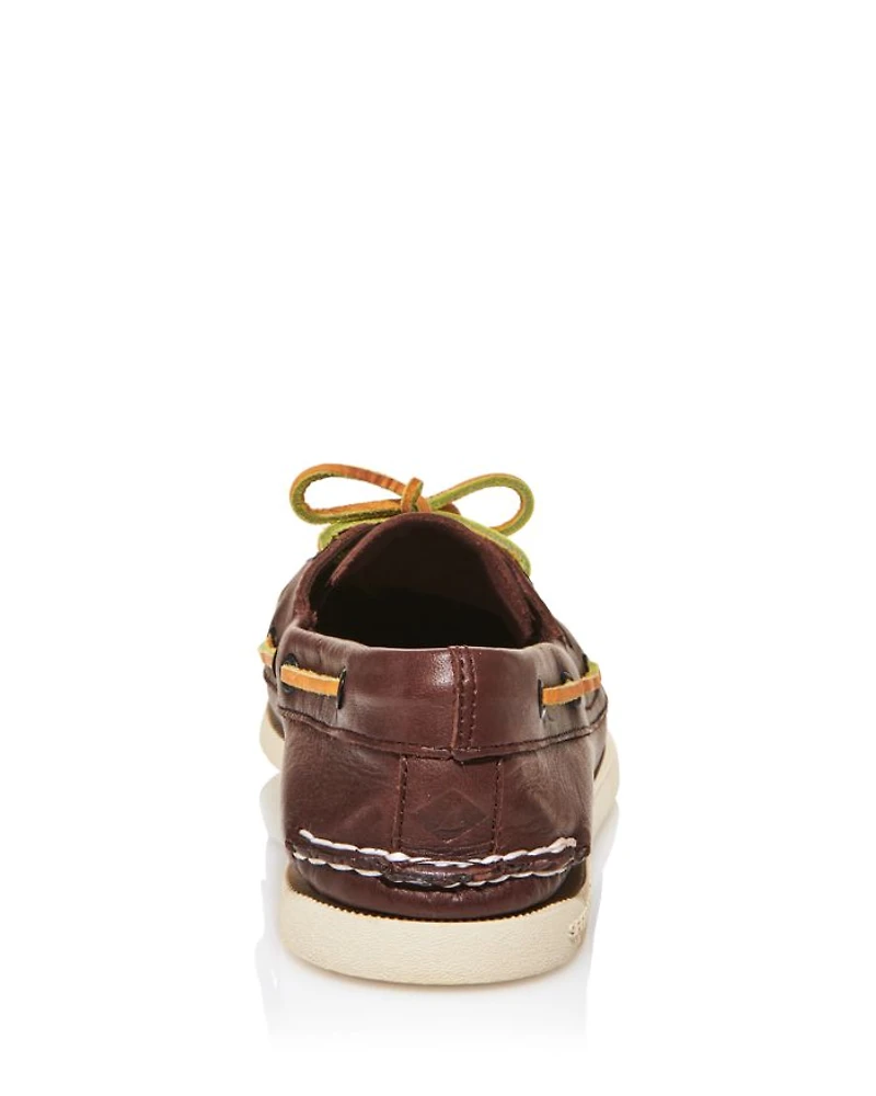 Men's Authentic Original Two Eye Leather Boat Shoes