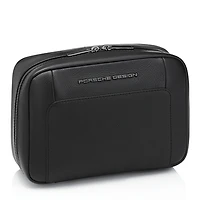 Roadster Leather Wash Bag