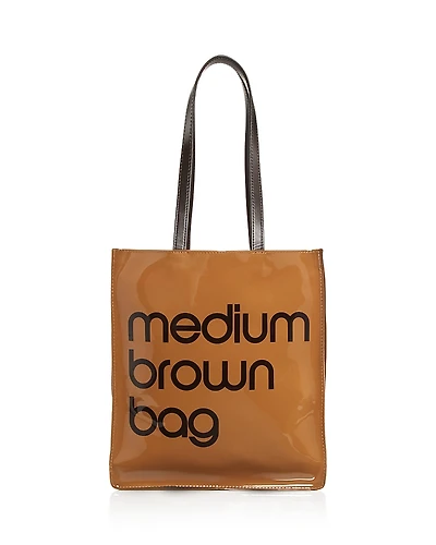 Bloomingdale's Medium Brown Bag - Exclusive