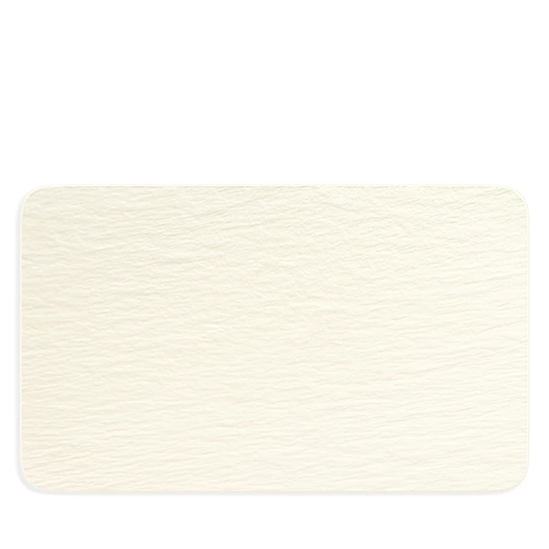 Villeroy & Boch Manufacture Rock Blanc Sushi Plate