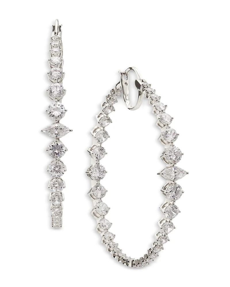 Leah Statement Hoop Earrings