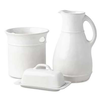 Puro Whitewash 3 Pc Essential Accessories Set