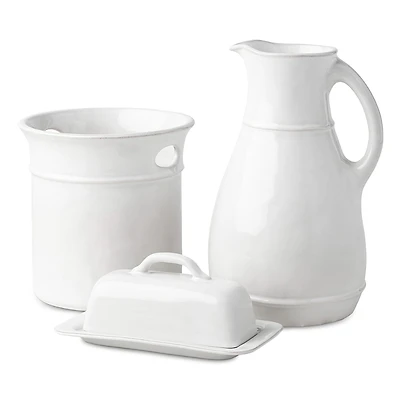 Juliska Puro Whitewash 3 Pc Essential Accessories Set