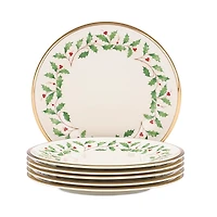 Lenox Holiday Salad Plate, Set of 6