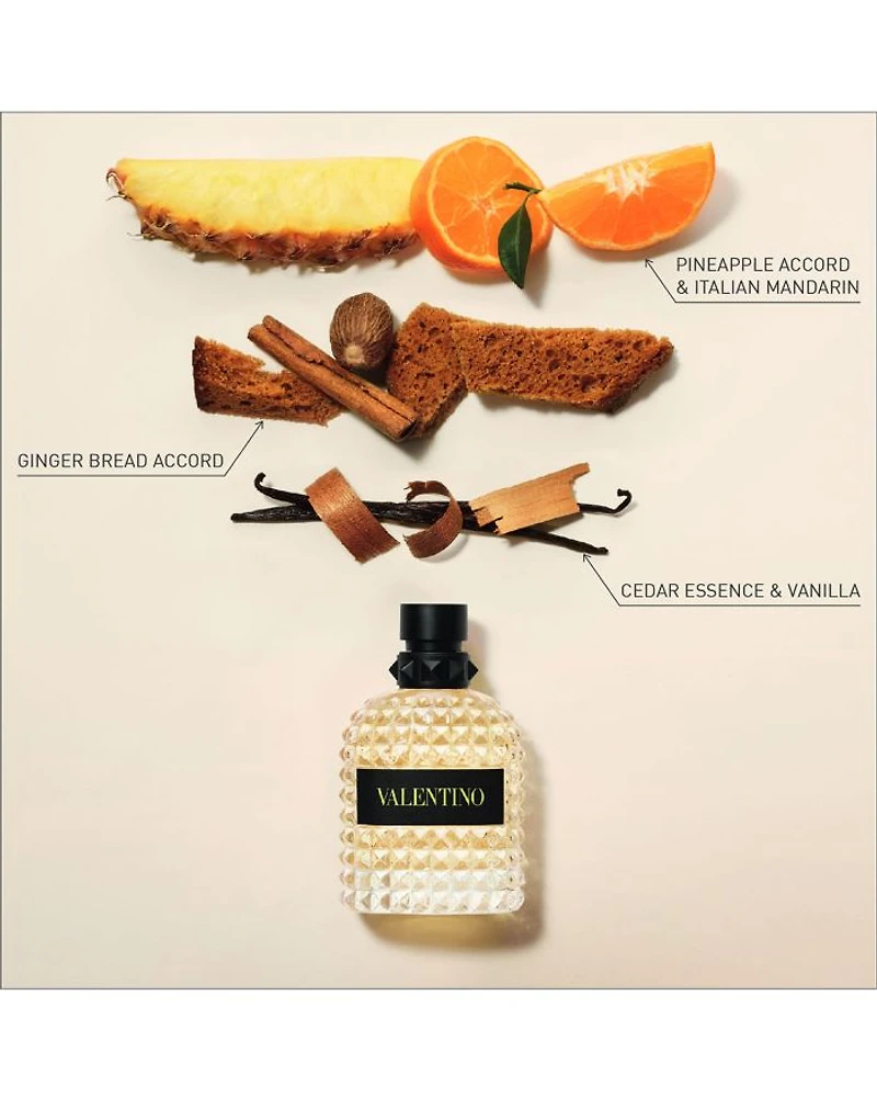 Uomo Born in Roma Yellow Dream Eau de Toilette 3.4 oz.