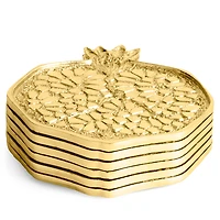 Michael Aram Pomegranate Coasters, Set of 6