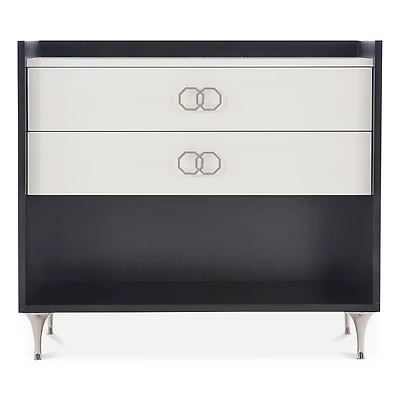 Bernhardt Silhouette 2 Drawer Nightstand