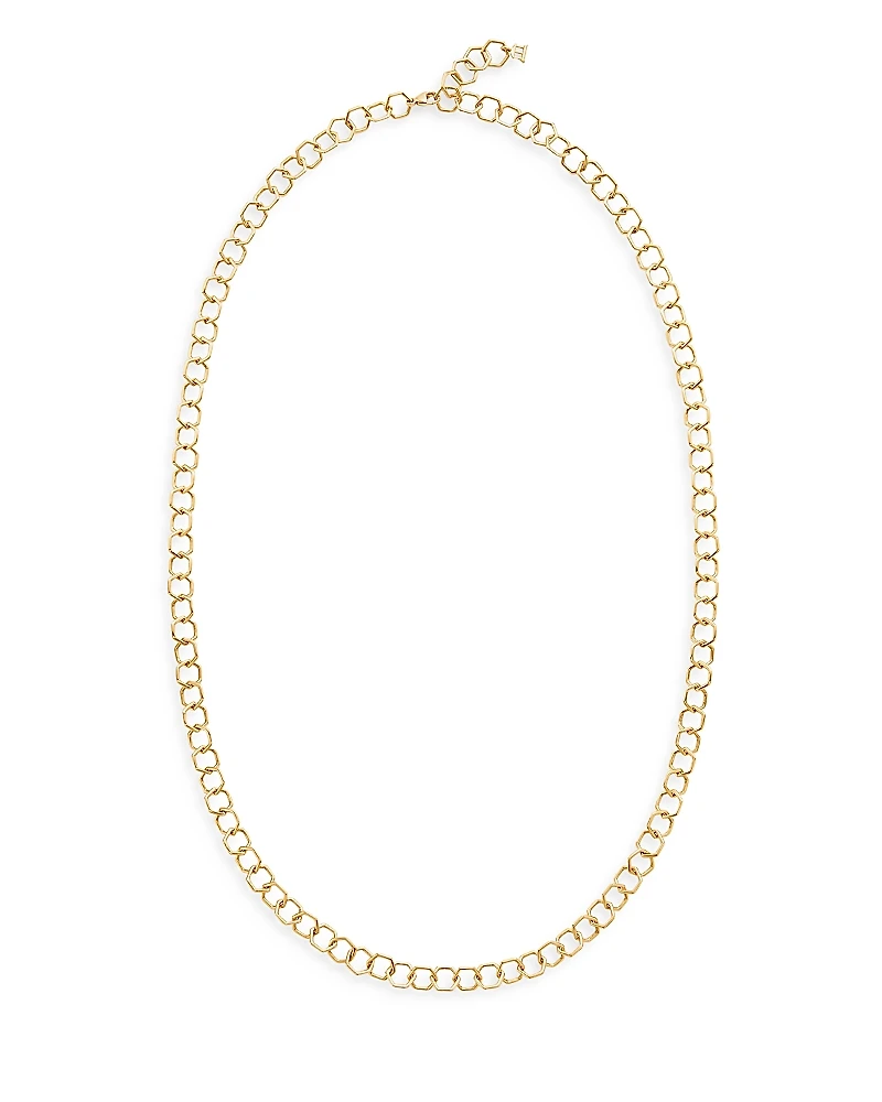 Temple St. Clair 18K Yellow Gold Beehive Chain Necklace, 24
